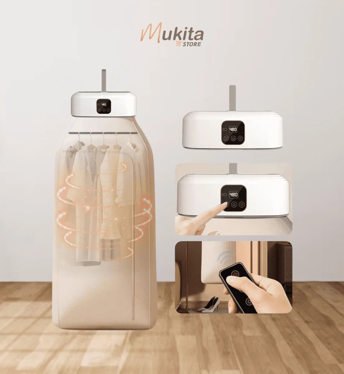 SECADOR DE ROPA PORTATIL - PRODUCTO TOP DEL INVIERNO